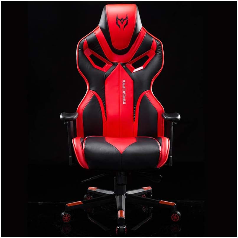 WANGZRY Genuine Leather Gaming Household Ergonomic Chair Student Internet Computer seat Swivel Office Accessories Furniture