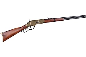 Denix 1866 Lever-Action Repeating Replica Gun (Brass) - Non-Firing Replica