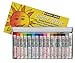 SAKURA Cray-Pas Junior Artist Oil Pastel Set - Soft Oil Pastels for Kids & Artists - 16 Colors