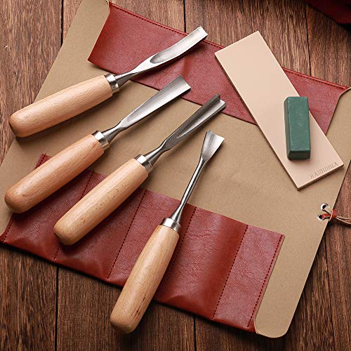 HAIOUHUA Wood Carving Tools for Professional and Beginner, General Wood