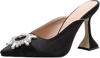 stiletto block heels