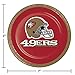 Creative Converting San Francisco 49ers Dessert Plates, 24 ct