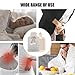 BOENFU Premium Classic Rubber Hot Water Bottle with Luxurious Faux Fur Cover, Great for Warmth Ease Aches Pains and Menstrual Cramps, Aid Comfort Sleep, Ideal Xmas Gift (2 Liters, Cream Color)