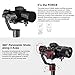 Zhiyun Crane V2 3-Axis Handheld Gimbal Stabilizer for DSLR Mirrorless Cameras up to 3.96 lbs, i.e. Canon M, Sony A7, Nikon J，Panasonic Lumix (Updated Version)