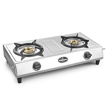 Sunflame Traditional Crown SS 2 Burner Stove