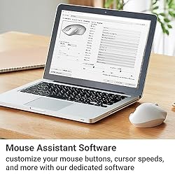 ELECOM Bluetooth Mouse Ergonomic Shape, Silent