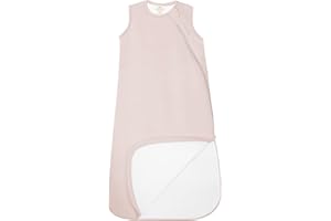 FRTUI Breathable 0.5 TOG Baby Sleep Sack for 6-18 Months, Bamboo Rayon Summer Baby Wearable Blanket with Dual J-Shaped Zipper