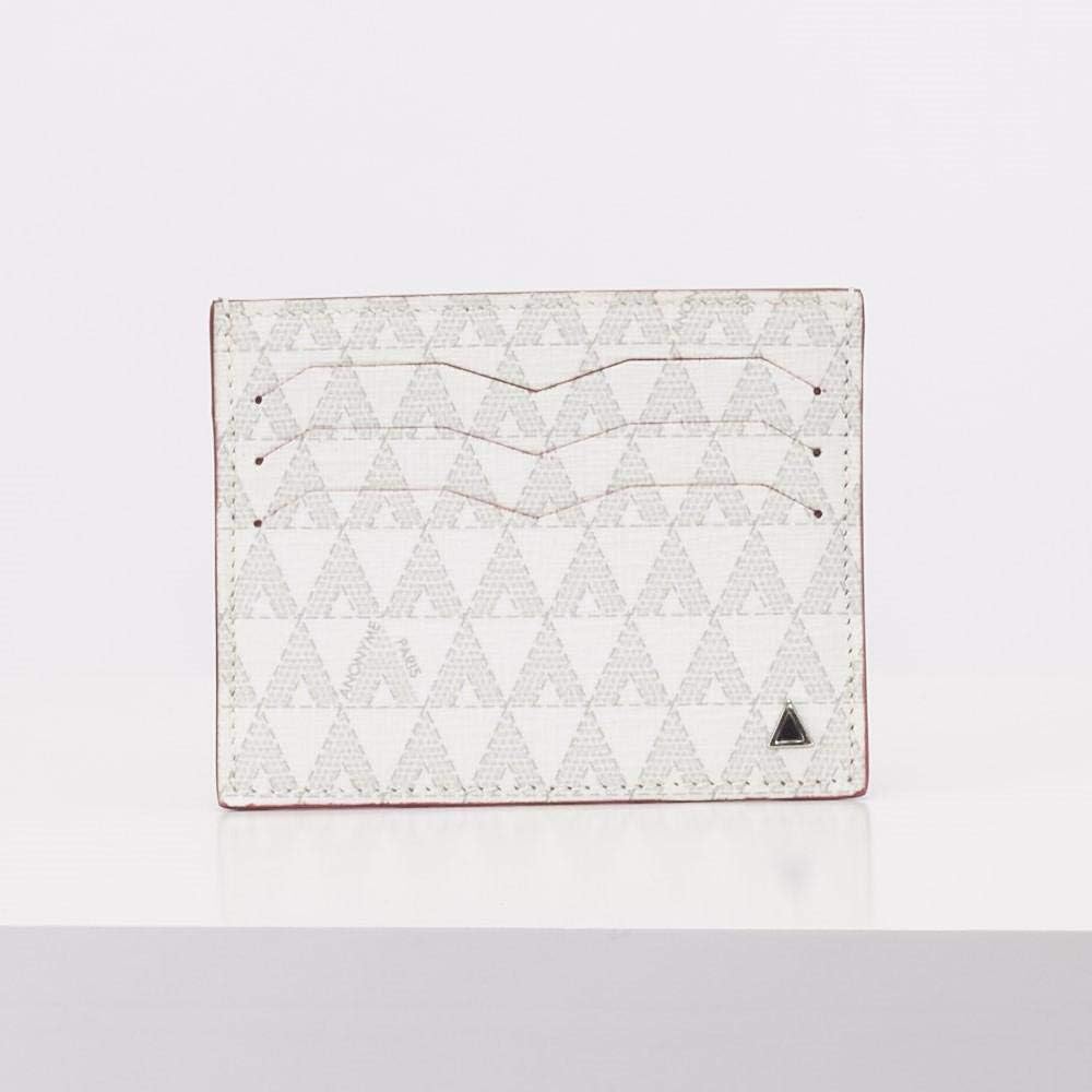 Made in France Margaux in White by ANONYME Paris (7 Credit Card Holder Slots Wallet)