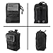 AMYIPO MOLLE Pouch Multi-purpose Compact Tactical Waist Bags Small Utility Pouch (Black Small Pouch)