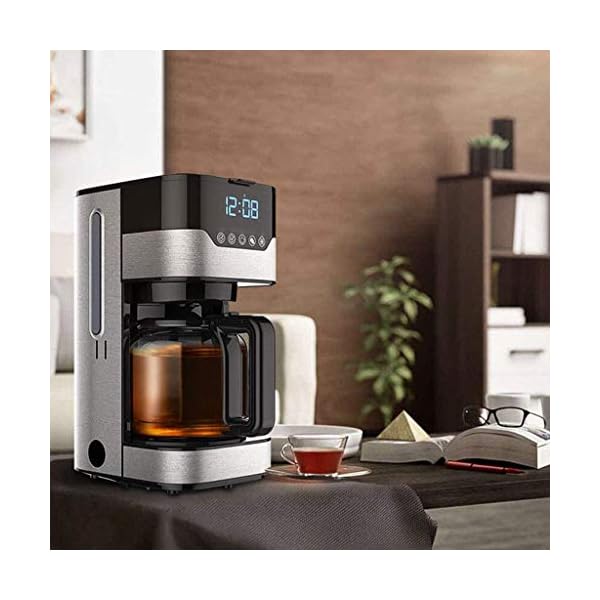 1yess Kaffeemaschine 4cup Programmierbare Kaffeemaschine mit Kaffeekanne Kaffeemaschine mit Timer und Thermal Pot… – Bild 3