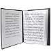 WOGOD Music Sheet File Paper Documents Storage Folder Holder Plastic.A4 Size,40 Pockets (Black)