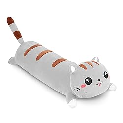 AFAN Long Cat Plush Cute Cat Body Pillows Kawaii