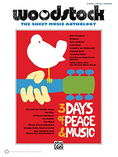 Woodstock Sheet Music Anthology: Piano/Vocal/Chords