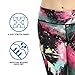 SOUTEAM Womens Yoga Leggings with Pocket Lightweight Fitness Pants, Watercolor Black, Medium