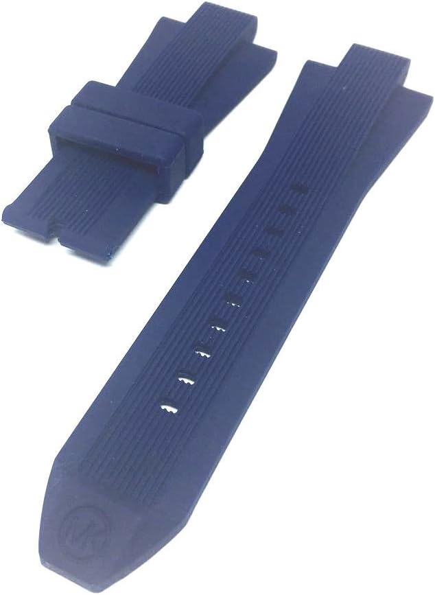 13x29mm Blue Color Rubber Suitable for MK8380 MK8356 MK8295 MK9026 Watches Band Strap