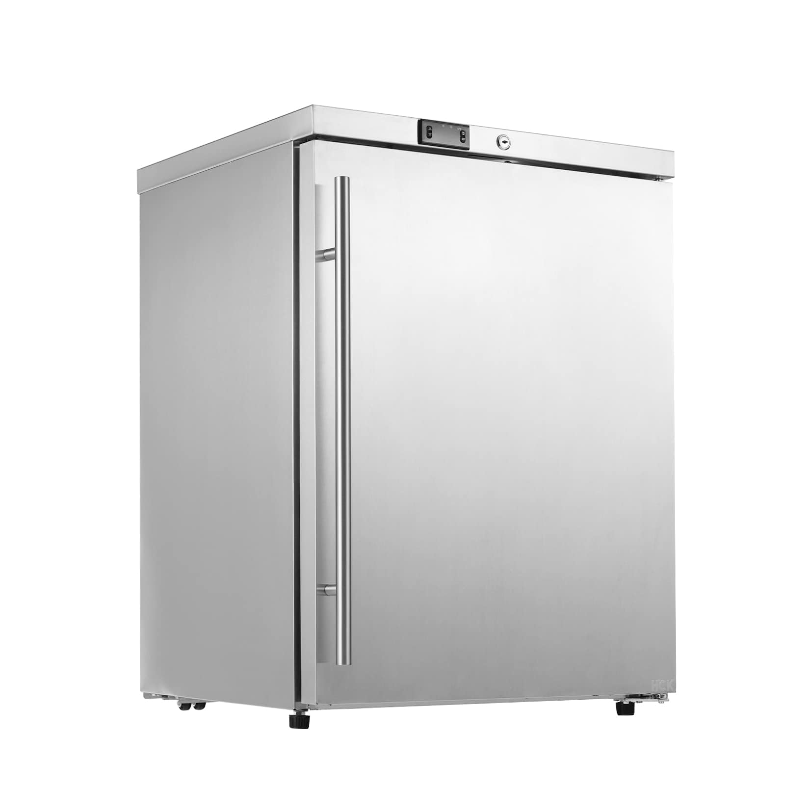 Photo 1 of ***FACTORY SEALED***HCK Under Counter Refrigerator, Outdoor Fridge 24 Inch with Stainless Steel Door, Commercial Kitchen Food Refrigerator 5.4 Cu.Ft Capacity for Home Kitchen, Patio, Outdoor, and Food Service Use