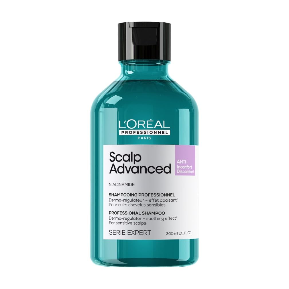 L’Oréal Professionnel Scalp Advanced Anti-Discomfort Shampoo, For Itchy and Dry Scalps, Deep Scalp Treatment, 300ml — image 1
