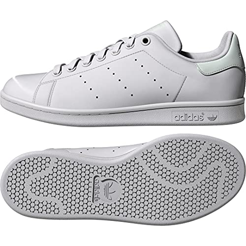 adidas Originals Women's Stan Smith (End Plastic Waste) Sneaker, White/Dash Green/Black, 10 