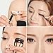 Bluelans® 10 Pairs Long Cross False Eyelashes Fake Thick Black Eye Lashes