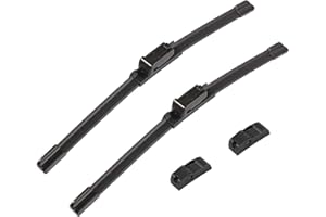 ANRDDO 2 wiper Blade for Mercedes-Benz 2008-2014 W207 W212 W218 W204 Class C250 C300 C350 C63 AMG W218 C218 CLS550 CLS63 AMG Replacement Windshield Wiper Blade Set - 24"/24"(Set of 2)