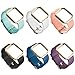 UCAI 6 Packs Wristbands Compatible with Fitbit Blaze Smart Watch (No Tracker or Frame)