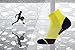 Running Socks, NIcool Mens Athletic Performance Comprssion Ankle Dress Socks