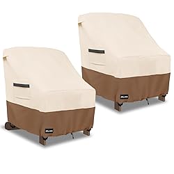 ANartcle Patio Adirondack Chair Cover 2 Pack,600D