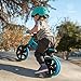 Yvolution Y Velo Junior Toddler Bike | No-Pedal Balance Bike | Ages 18 Months to 4 Years, Blue