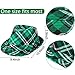 SATINIOR 3 Pieces St. Patrick's Day Hat Green Plaid Hat Green Irish Hat for Party Costume Accessory