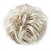Merrylight Ladies Synthetic Wavy Curly Hair Bun Ribbon Extensions Ponytail Scrunchy Scrunchie Hair Hairpiece