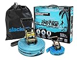 Slackers Wave Walker Slackline 50' - Blue