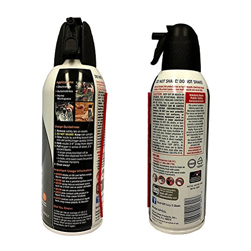 Dust-Off Disposable Compressed Gas Duster, 10 oz Cans - 5 Packs