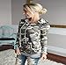 Hoodie Sweatshirt,Morecome Womens Camouflage Printing Pocket Hooded Tops