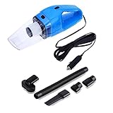 Car Vacuum Cleaner, FociPow 120W Wet Dry Portable Handheld Auto Vacuum Cleaner for Car (Blue)