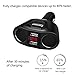 USB Car Charger, Topoint 120W Multiple Ports Car Charger 12V/24V Dual USB Ports 3.1A with 2 Socket Cigarette Lighter Splitter Car Power Adapter for Smart Phones/GPS Devices