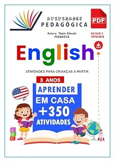Livro Atividades de Inglês Infantil para Imprimir (3 a 6 anos)