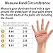 OZERO Winter Gloves, -20°F Cold Proof Thermal Glove - Deerskin Suede Leather Palm and Polar Fleece Back with Heatlok Insulated Cotton Layer - Keep Warm in Cold Weather - Denim/Tan/Gray (S/M/L/XL)