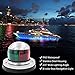 Acelane Boat LED Navigation Lights, Marine Red and Green Sidelights Sailing Signal Lights Bow Lights Stainless Steel 12V IP65 Waterproof for Boating Fishing Yacht, Pontoons, Chandlery Boat, Skeeter