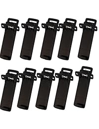 Baofeng UV5R Clip para cinturón Radios de dos vías Walkie Talkie Clip para cinturón para Baofeng UV-5R Serie 10 piezas / juego