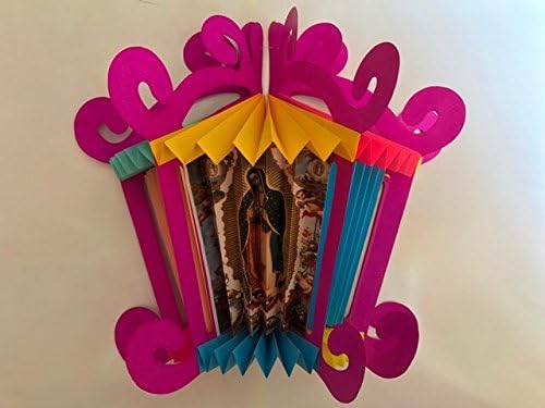Our Lady of Guadalupe paper Lattern ornament