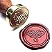 UNIQOOO Arts & Crafts Elegant Love Heart The Knot Wax Seal Stamp, Great for Embellishment of Cards Envelopes, Wedding Invitations,Valentine's Day Engagement, Wine Packages, Gift Idea