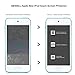 elecnewell iPod Touch 6 Screen Protector, Newell Clear HD Premium Tempered Glass iPod Touch 6th Generation Screen Protector for iPod Touch 6 & iPod Touch 5
