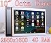 10 inch Octa Core White Tablet PC HD 2560X1600 IPS Display 4GB Ram 64GB Rom WifiI Gps 3G Call Dual sim card Dual Camera Tablets Android5.1 electronics 7 8 9 10.1