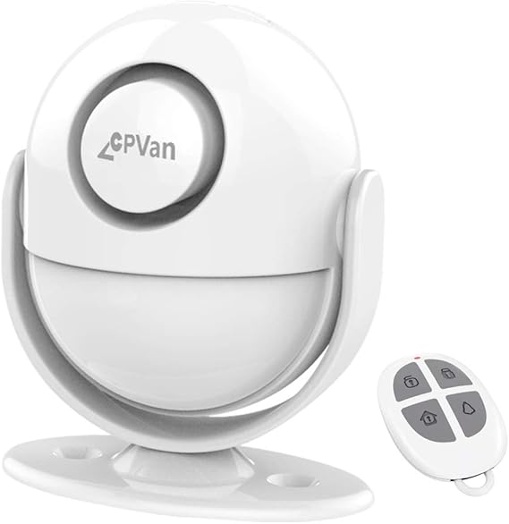CPVAN Motion Sensor Alarm, Wireless Infrared Home Security System, PIR