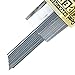 Pentel Super Hi-Polymer Lead, 0.3mm Extra Fine, B, 12 Pcs/Tube, Box of 12 Tubes (300-B)