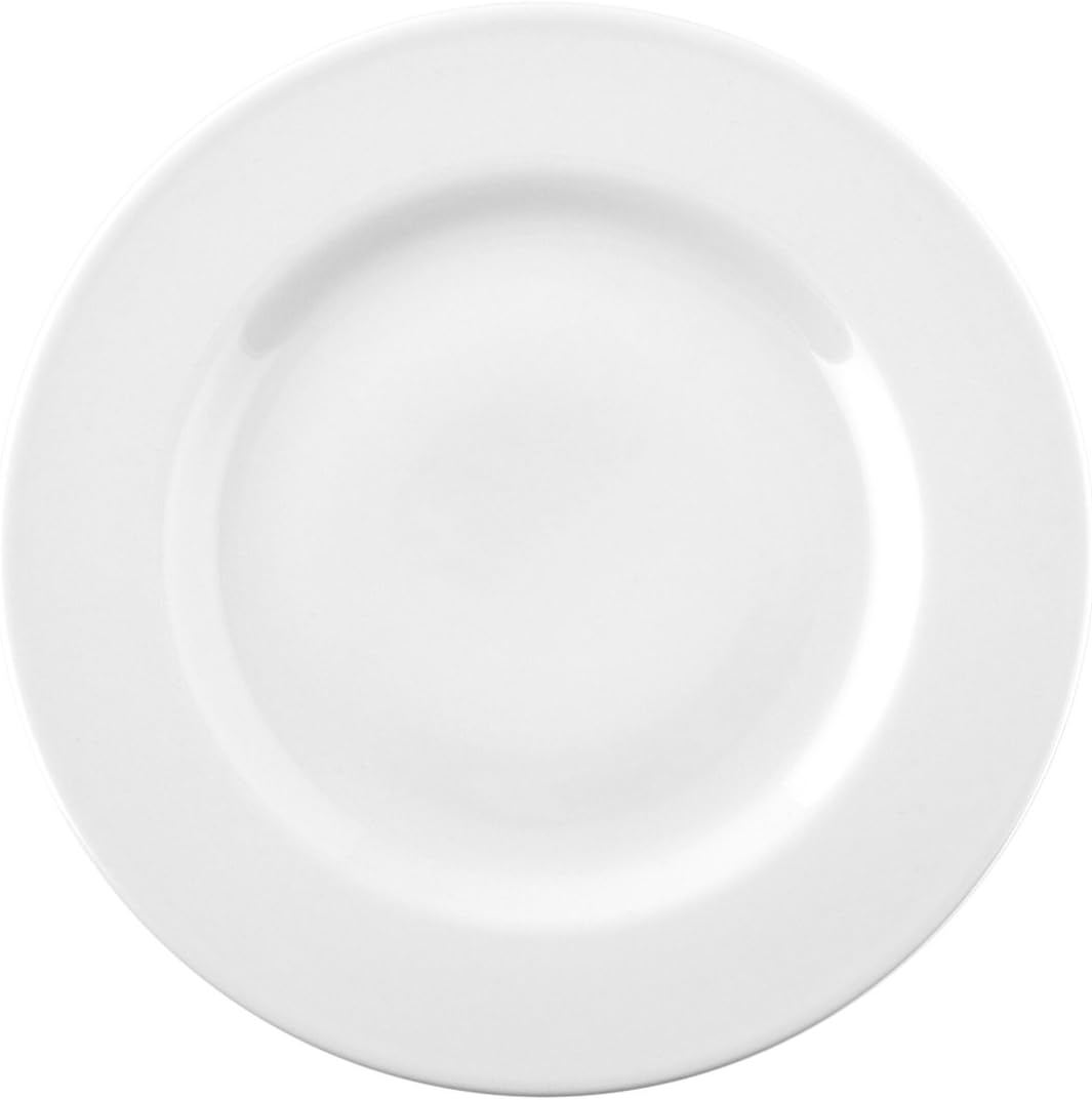 Saturnia Ischia Plate, Porcelain, White, 26 x 26 x 2 cm- Pack of 12
