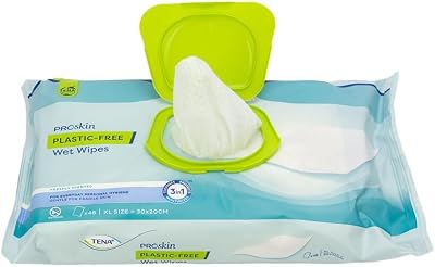 Tena Soft Wet Wipes Pack of 48 by NRS Healthcare - 220x290 mm, Alcohol Free