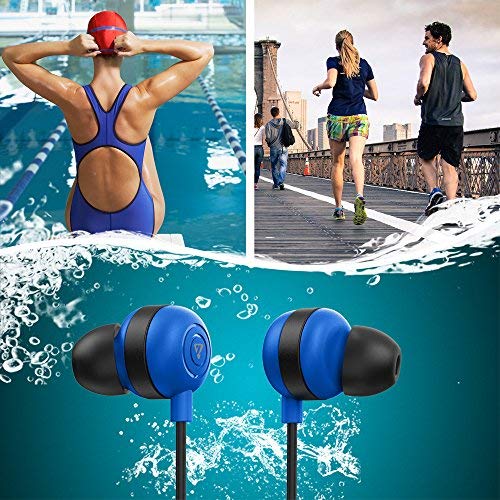 Waterproof Earbuds IPX8 Swimming Earphones inEar Headphones with