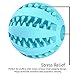Virtually Indestructible Dog Ball With Rope Toy Durable Bite Resistant Launcher & Thrower for Playing Fetch w/ K-9 Training Chew Balls and Tug of War Launcher
