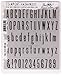Stampers Anonymous Tim Holtz Cling Rubber Stamp Set, 7 by 8.5-Inch, Tall Text